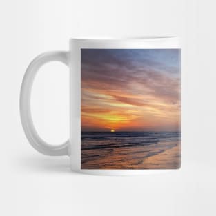 January daybreak on the beach Mug